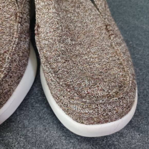 OrthoComfoot Slip On Sneakers 40 Brown Tweed - Picture 5 of 6